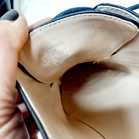 ZARA Basic Vegan Leather Platform Oxford Creepers - Picture 11 of 11